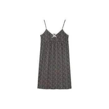 The Story Of The Flower Season Nightgown Women's Black