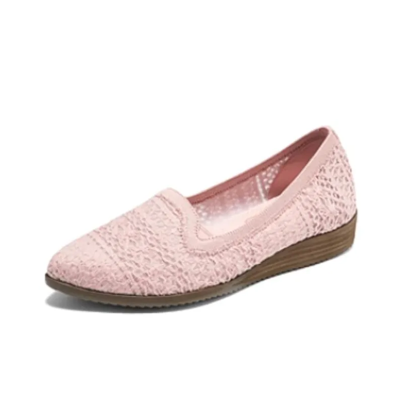 Skechers Modern Comfort Cushioning And Breathable Low Top Casual Shoes Women's Pink-2