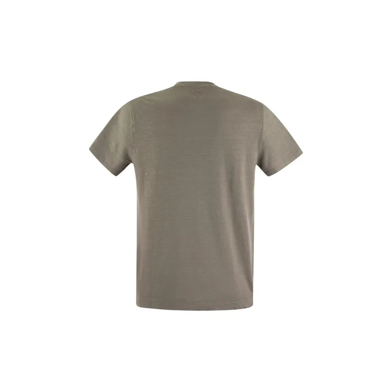 FEDELI T Shirts Men Gray-1