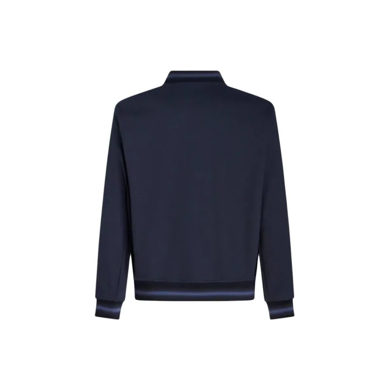 ETRO Logo Embroidered Zipped Bomber Jacket-1