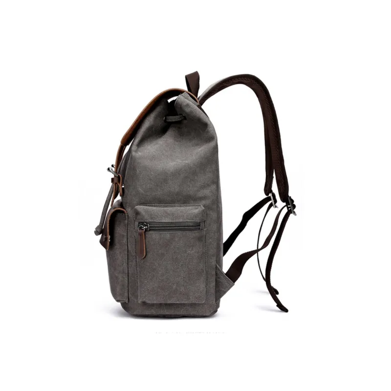 CMLZIUA Washable Canvas Backpack Unisex Multicolor-3