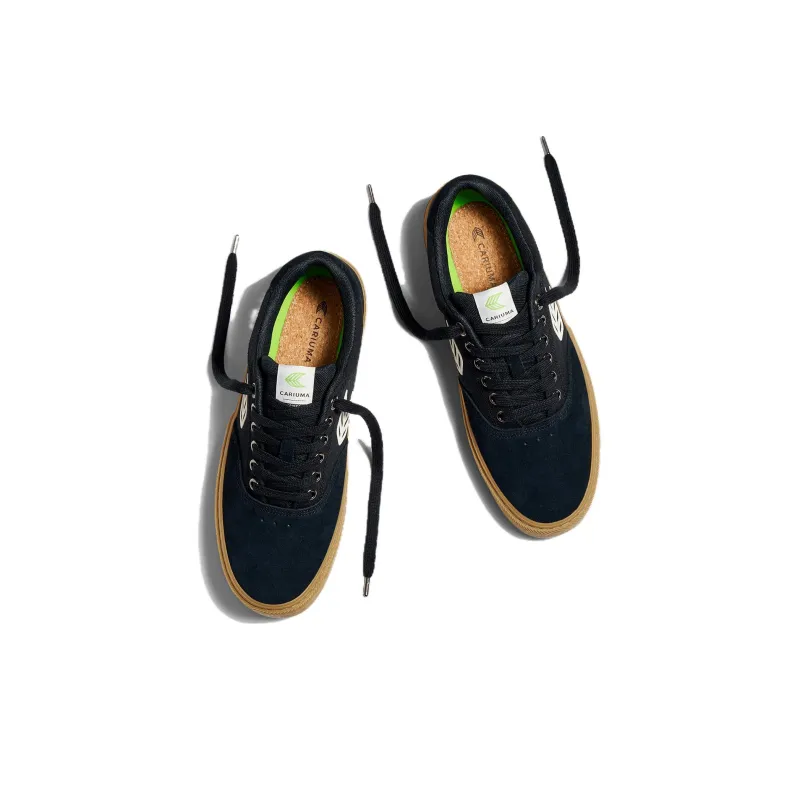 CARIUMA Low Top Skateboard Shoes Unisex Black-2