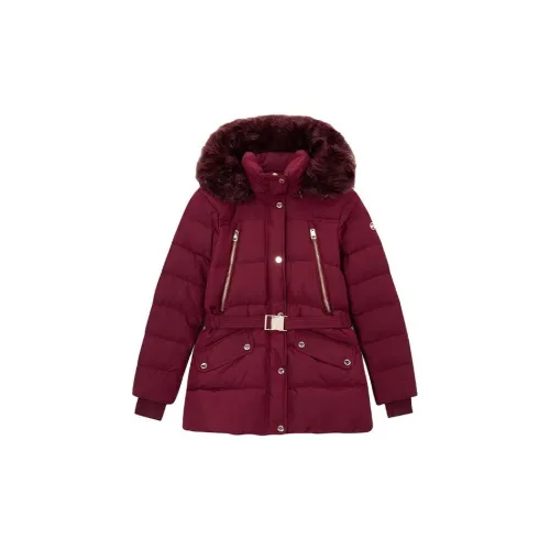 MICHAEL KORS Down Jackets Women's Burgundy