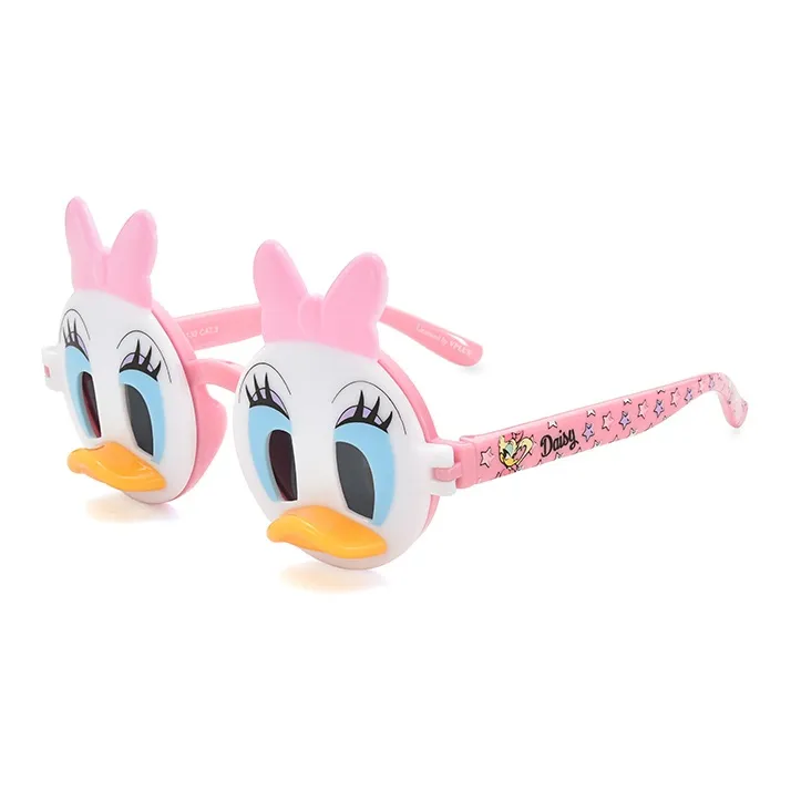 Disney Donald Duck Series PC Irregular Shape Sunglasses Kids' Purple/Pink-0