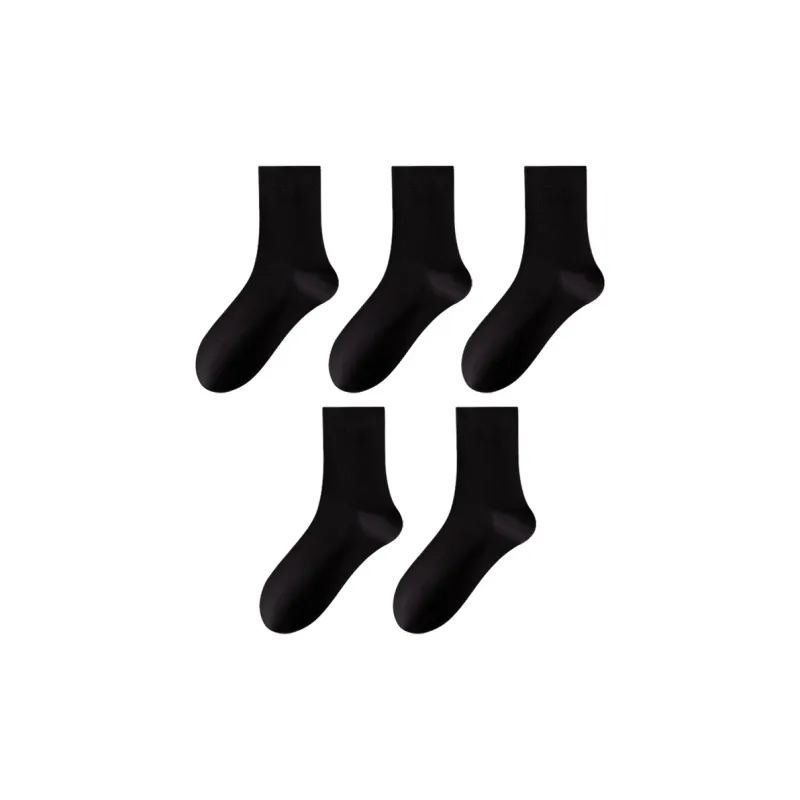 MIIOW Knee High Socks Men's 5 Pack-12