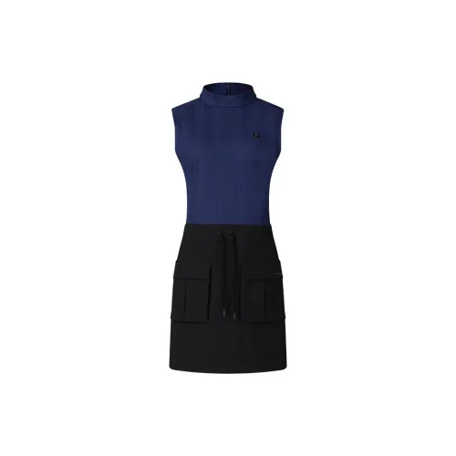 FILA Short-Sleeved Dresses Women's Deep Midnight Blue