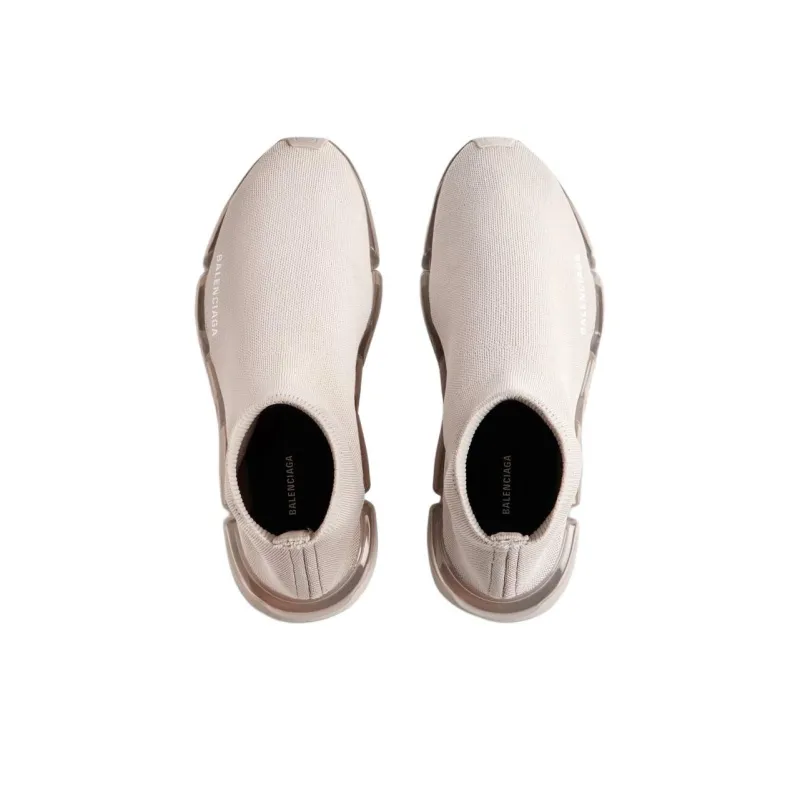 Balenciaga Speed 2.0 'Light Beige Clear Sole' Women's-3