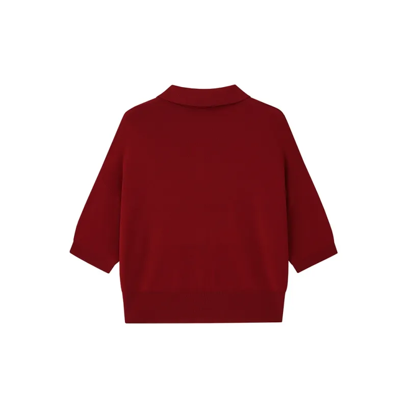 ZHOUMIAO Polo Shirts Women's-4