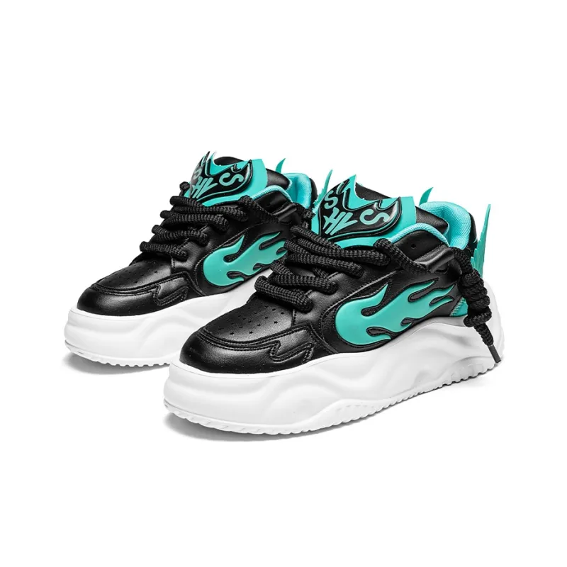 Skate Park Low-Top Puffy Shoes Skateboard Shoes Unisex-14