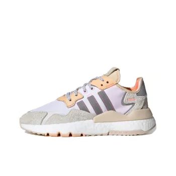 Adidas Originals Nite Jogger White Glow Orange Women's