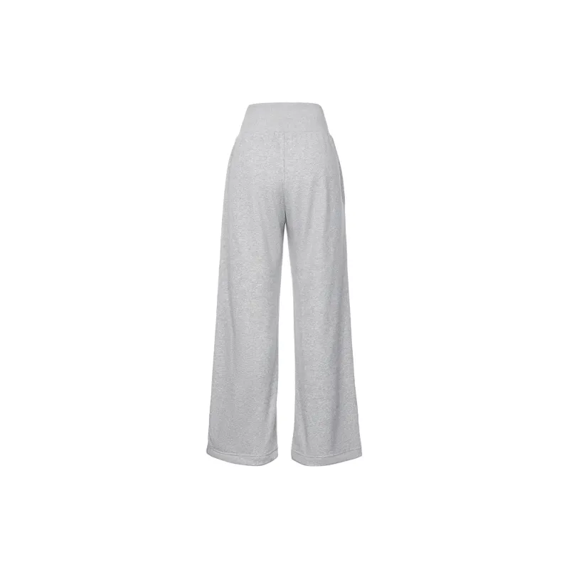 Nike Knitted Sports Pants Women's Gray-1