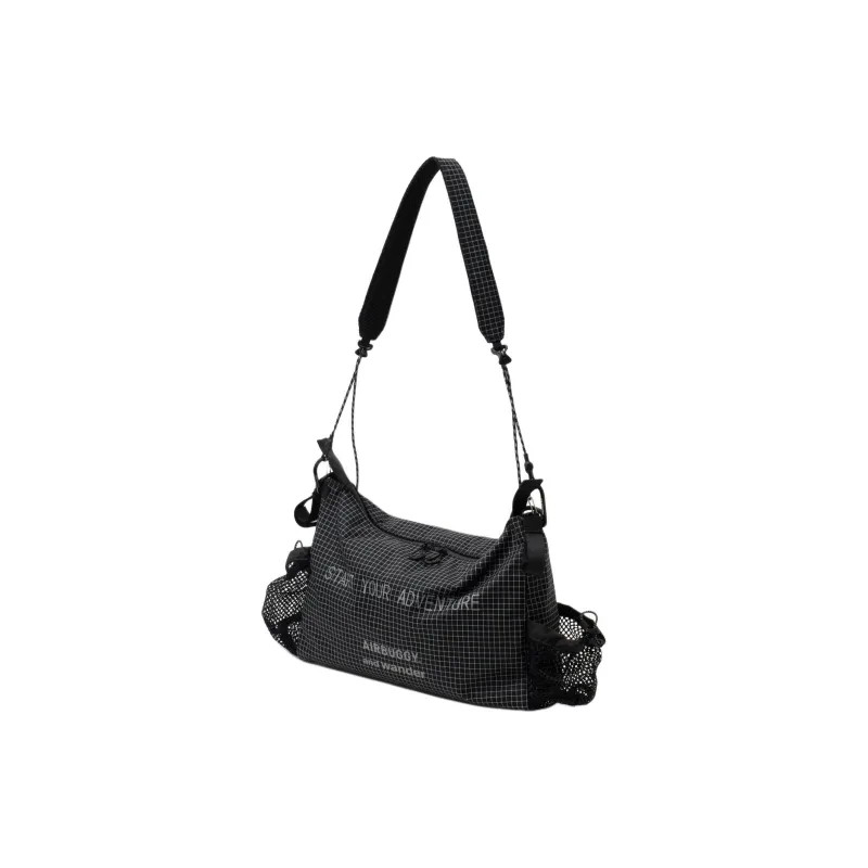 And Wander AIRBUGGY Collaboration Nylon Handbag Shoulder Bag Unisex Black-1