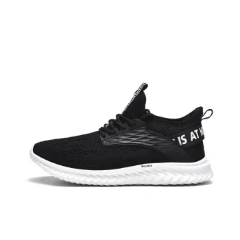 Black tailed Deer Muledeer Breathable And Lightweight Low Top Running Shoes Men's