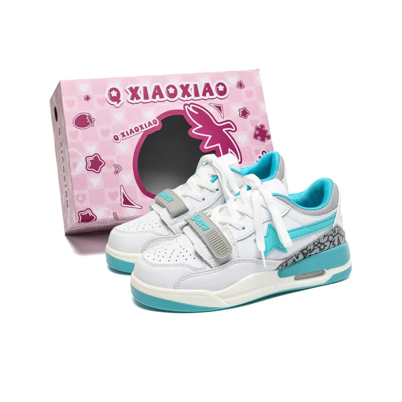 Circle Small Cushioning Coverage Wear-Resistant Lightweight Slip-Resistant Low-Top Skateboard Shoes Unisex-10