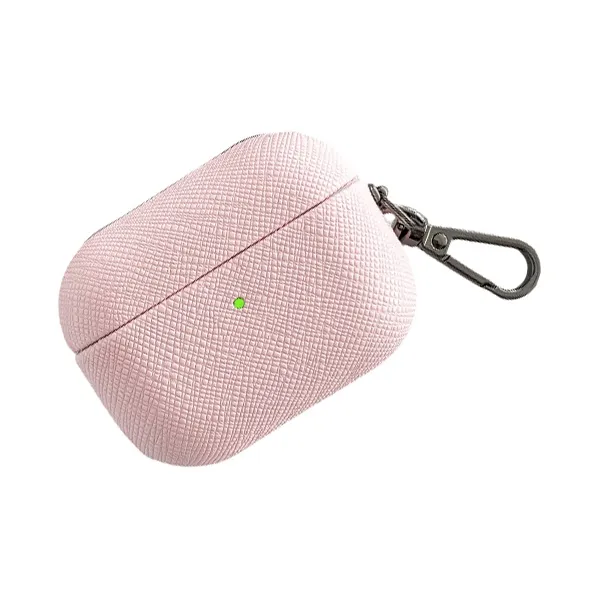 Compatibility AirPods 3/1/2/Pro 2 PC Niche Cross Leather Texture Minimalist Style Fully Enclosed Headphone Cases-49