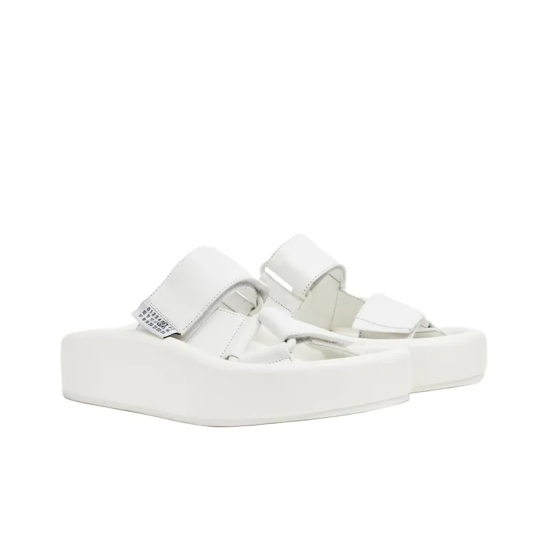MM6 Maison Margiela Webbing Leather Sandals-3