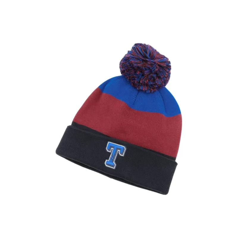Tommy Hilfiger Cotton-Acrylic Blend Beanies Kids' Multicolor-1
