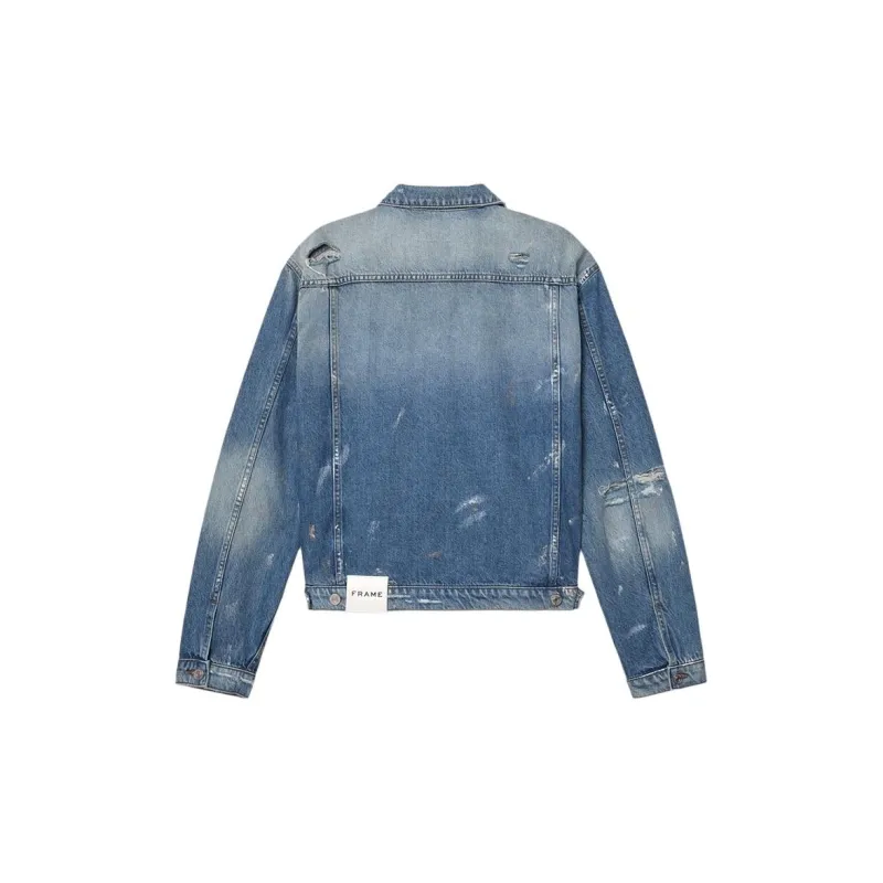 FRAME SS24 Denim Jacket Men's Blue-1