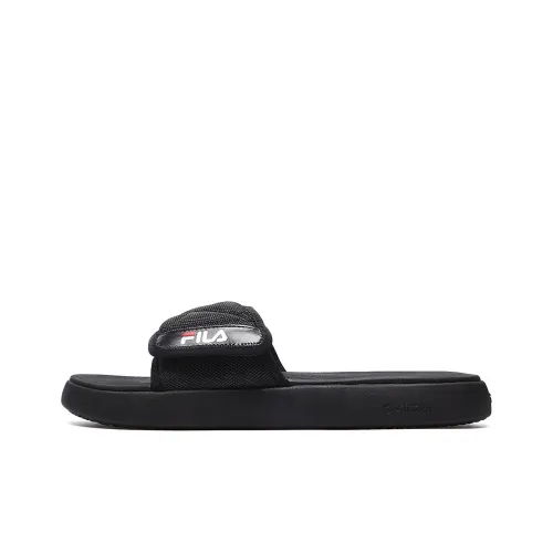 FILA FUSION DONUT DX Slide Slippers Men Black/White