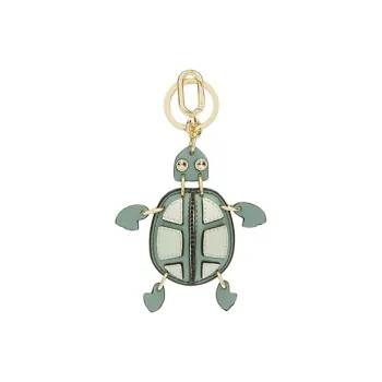 Furla Allegra Artificial Smooth Leather Key Ring Bag Accessories Women's Mineral Green