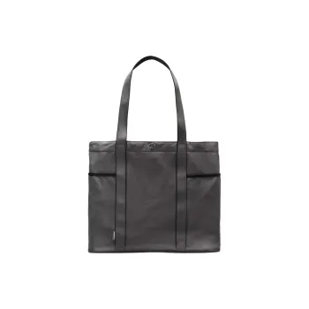 Lululemon Polyester Tote Bag, Shopping Bag, Shoulder Bag, Handbag Unisex Dark Gray