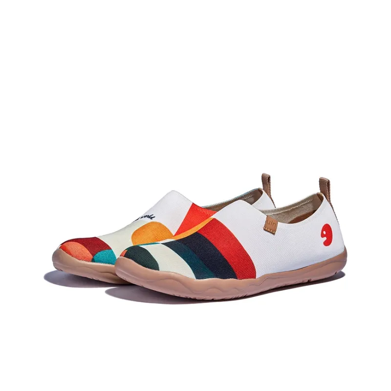 U.IN Painted Travel Shoes Extension Theme Collection Low-Top Casual Shoes Men's-12