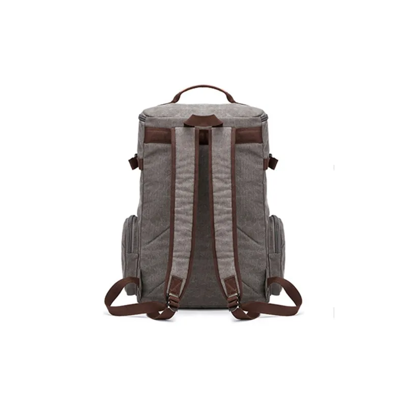 CMLZIUA Canvas Backpack Regular Unisex Coffee/Blue/Black/Khaki/Gray/Green Camouflage/Yellow Camouflage/Army Green-16