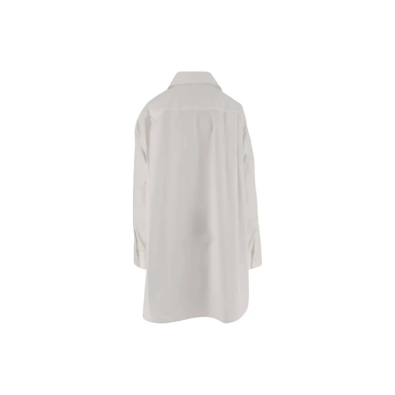 JIL SANDER Long-Sleeved Dresses Women's White-1