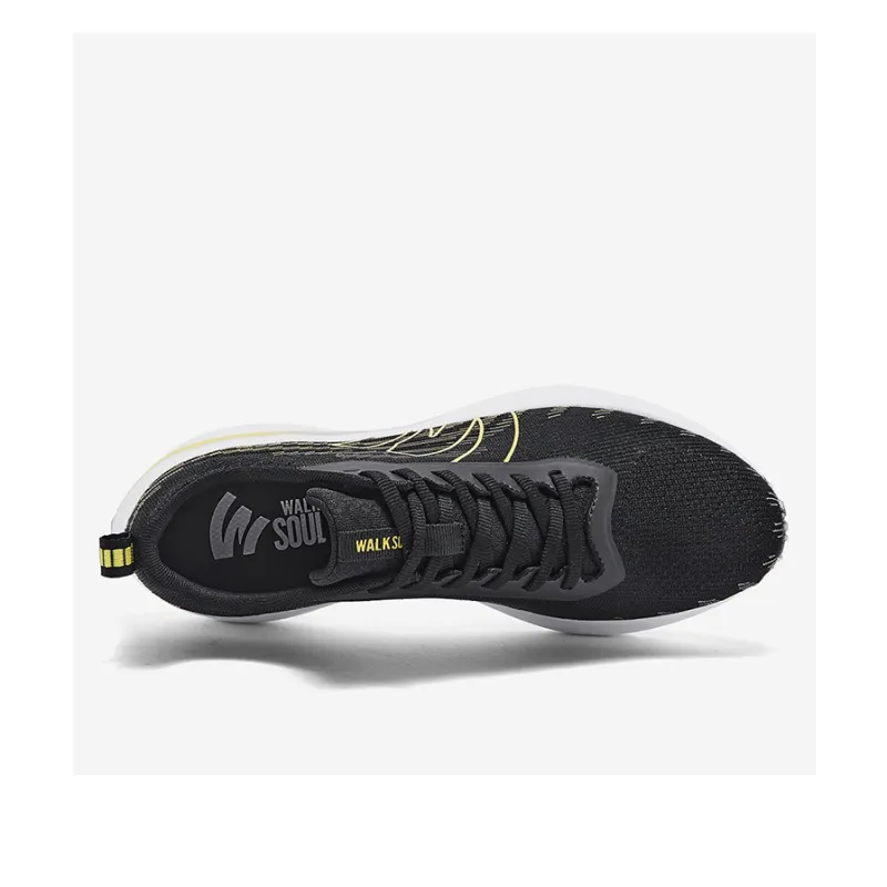 WALK SOUL Cushioning Coverage Rebound Wear Resistant Lightweight Breathable Slip Resistant Low Top Running Shoes Unisex-32