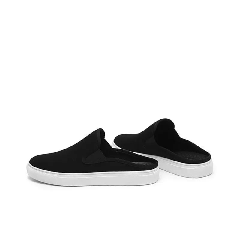 Romon Wrap toe Slippers Men's Black-3