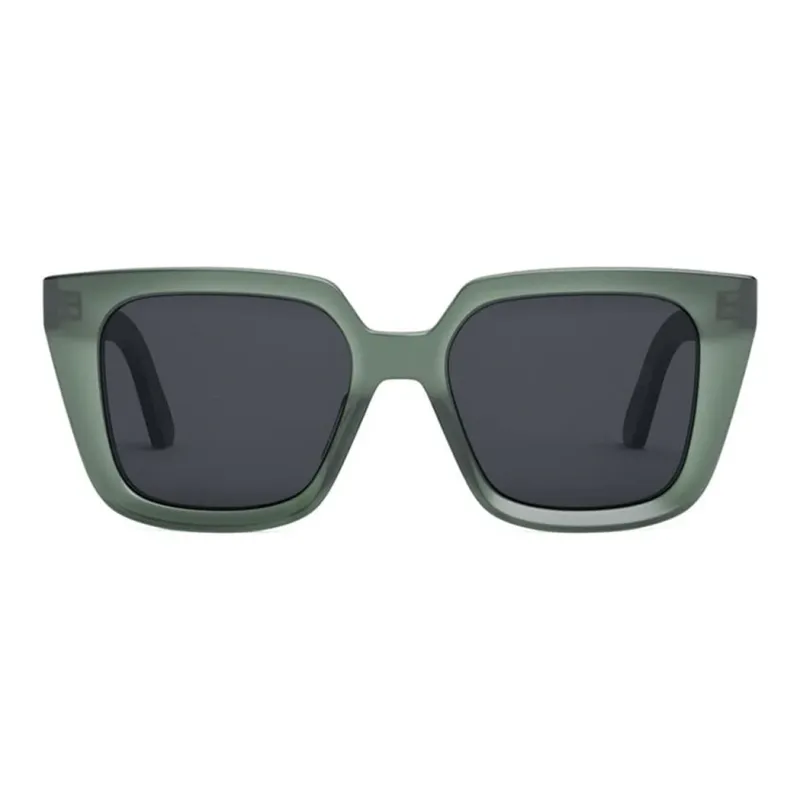 DIOR Acetate Butterfly Sunglasses Women's Green-1