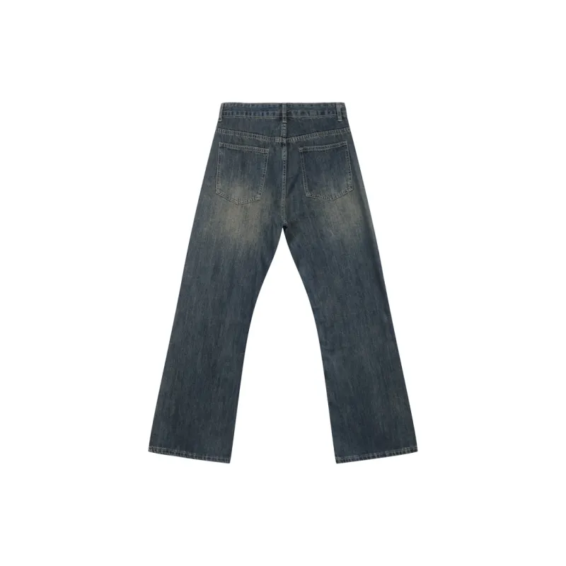 Voguo Relay Jeans Unisex Vintage Washed Blue-1