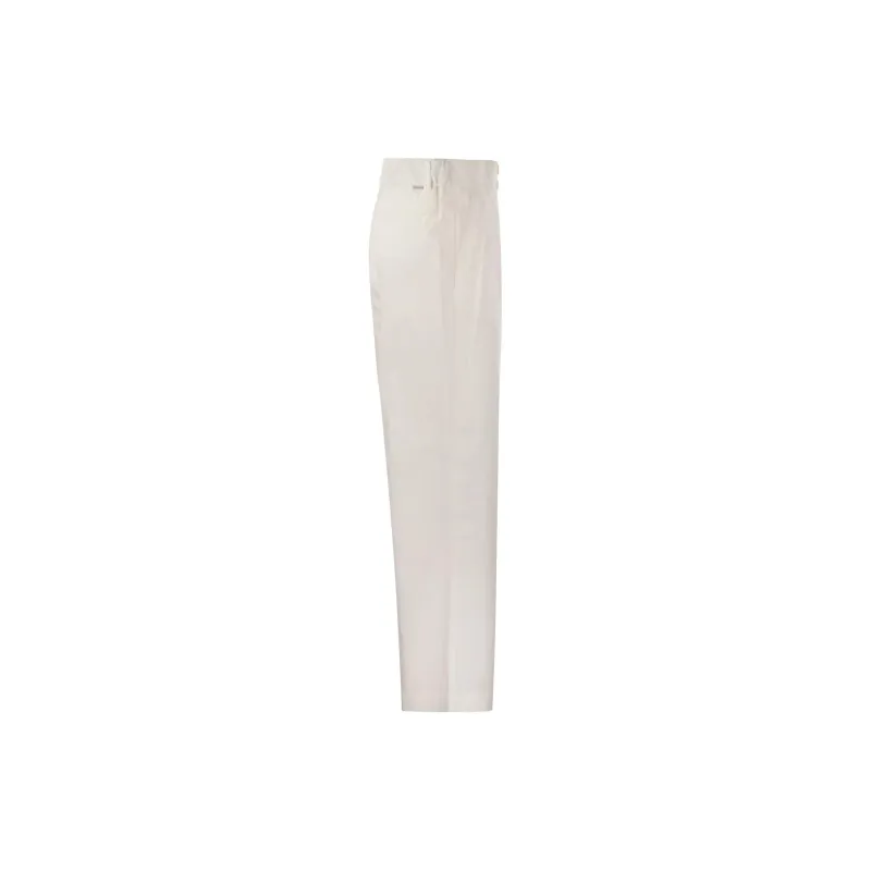 WOOLRICH Wide Leg Pleated Pants-2