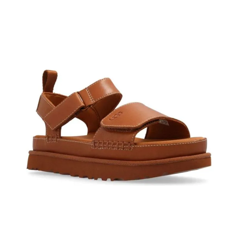 UGG Goldenstar Platform Sandal Tan Women's-2