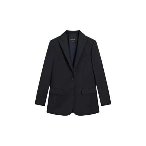 Massimo Dutti Business Suits Women's Navy Blue