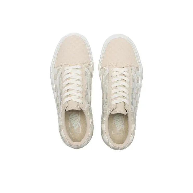 Vans Old Skool Platform 'Woven Blanc De Blanc'-3