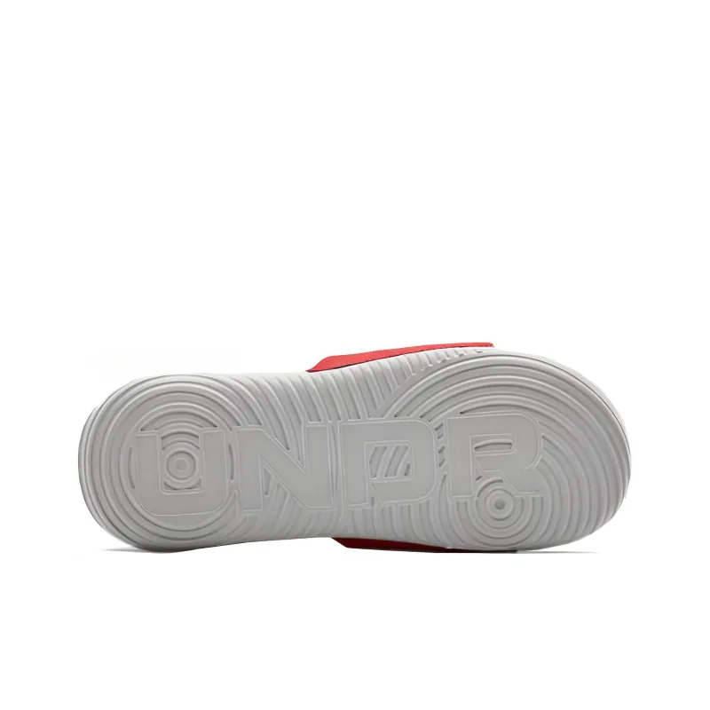 Under Armour Ansa Fixed Slide 'Halo Grey Red'-4