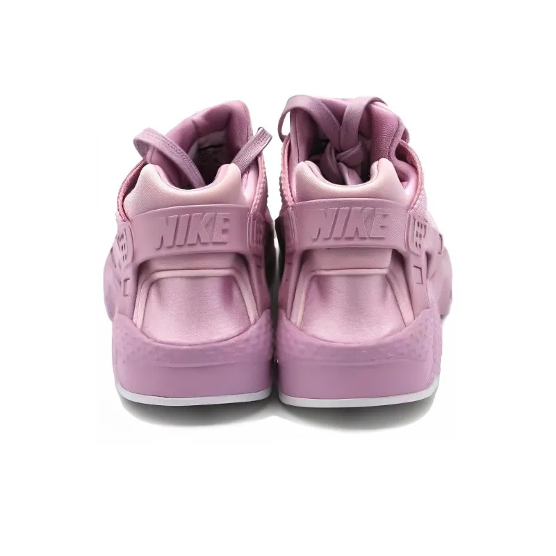Nike Huarache Run Cushioned Slip Resistant Low Top Running Shoes GS Light Pink-3