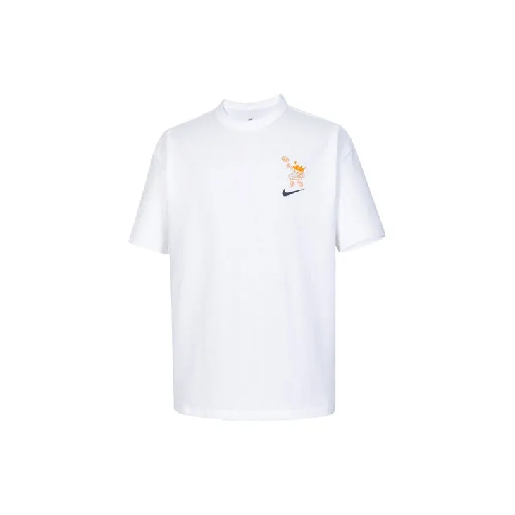Nike T Shirts Men White-1