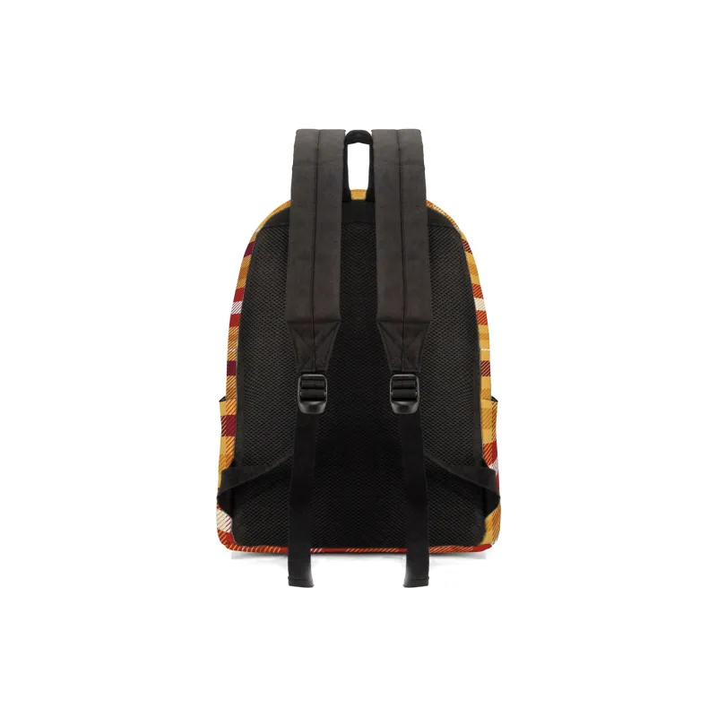 Soundbyte Polyester Backpack Laptop Bag Unisex Orange-4