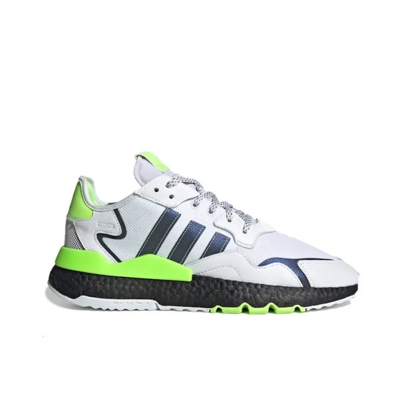 Adidas Nite Jogger Cloud White Signal Green-1