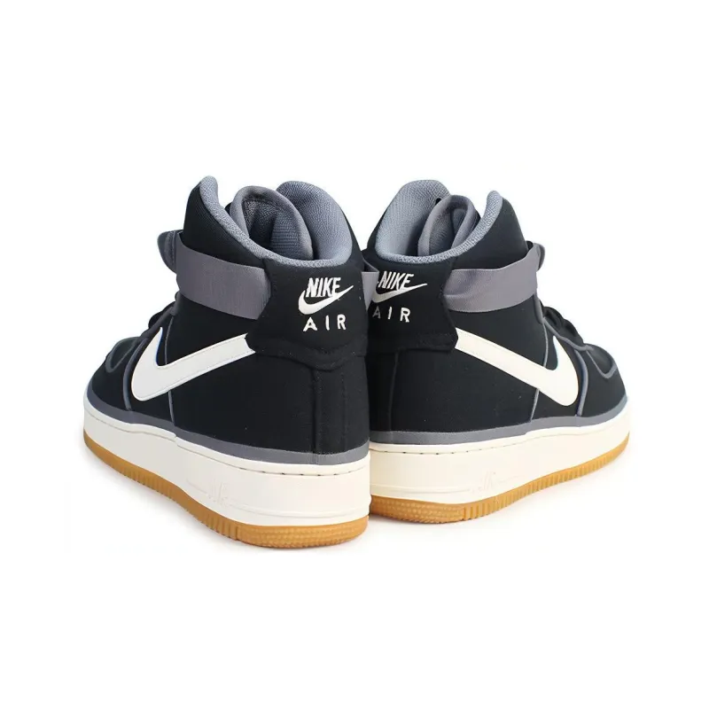 Nike Air Force 1 High '07 LV8 Black Sail Team Orange-3