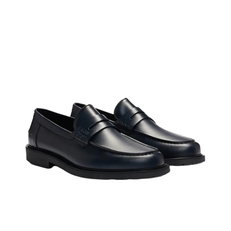 HUGO BOSS Loafers Men's Dark Blue-1