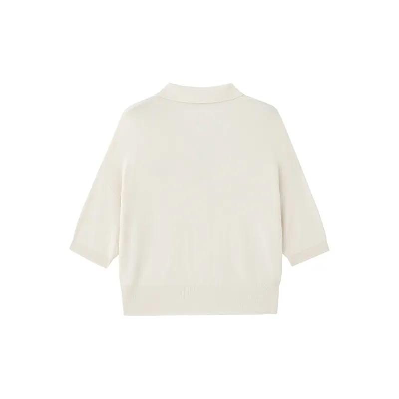 ZHOUMIAO Polo Shirts Women's-1