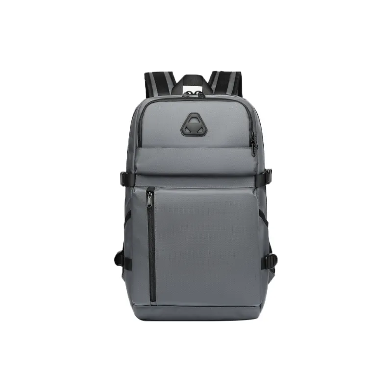 CMLZIUA High quality Fabric Backpack Regular Men's Black/Dark Gray-5