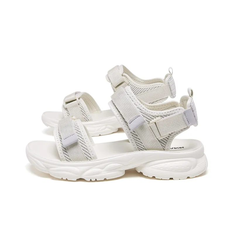 WARRIOR Beach Sandals Women's Black, Beige-11
