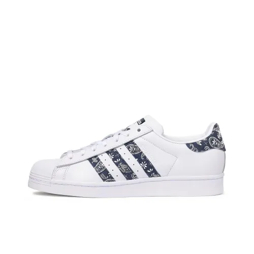 Adidas Superstar 'Paisley - White Crew Navy'