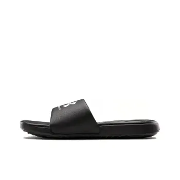 Under Armour Ansa Fixed Slides 'Black White' Women's