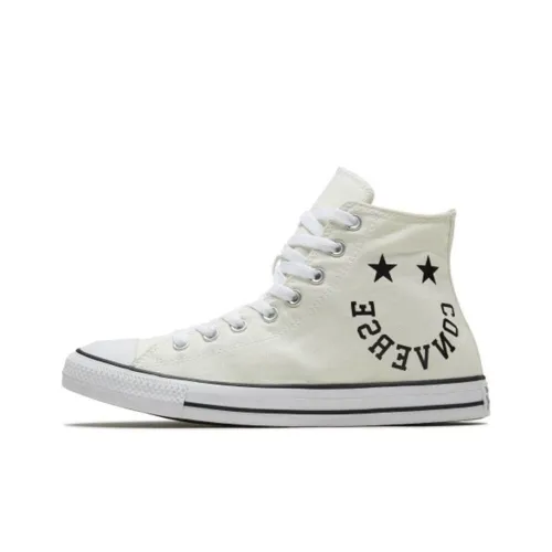 Converse Chuck Taylor All Star Canvas Shoes Unisex High-Top Off White