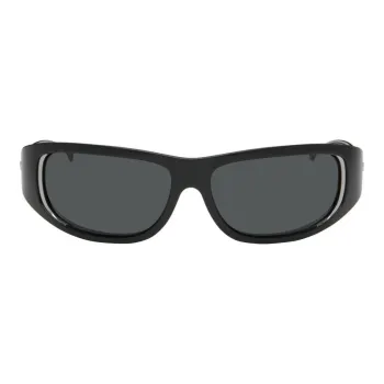 DIESEL Metal Irregular Shape Sunglasses Women's Black